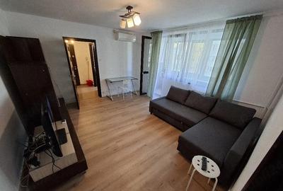 Apartament cu 3 camere semidecomandat, mobilat în Obor