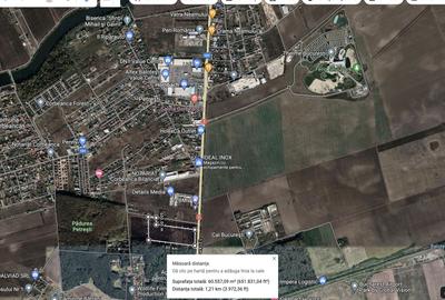 Teren Construcții intravilan de 35567 mp, în Balotești