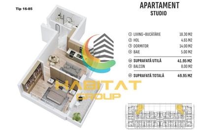 2 Camere MUTARE IMEDIATA 81 Residence 5 min Metrou Berceni - 1