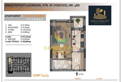 Garsoniera 40mp - Rezidential NOU - 8