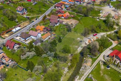 COMISION 0%| TEREN INTRAVILAN 1805 MP | PANORAMĂ MUNTE |MOIECIU DE JOS - 9