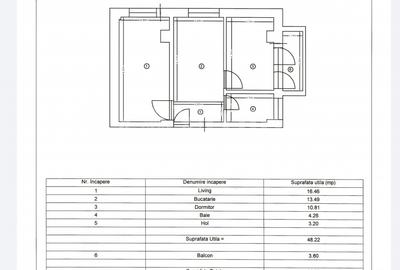 Apartament 2 camere decomandat | 48mp | La cheie | Parcare | Manastur - 8