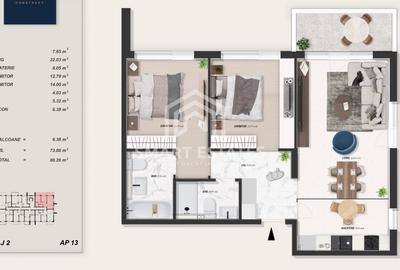 Apartament 3 camere in bloc butique | zona Pallady - 4