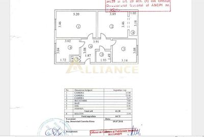 Brancoveanu/Ap 3 cam-centrala proprie mobilat - 20