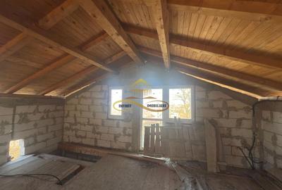 Casă P+M la roșu + teren 1.239 mp – Sărata (Bacău) – 74.900 € - 6