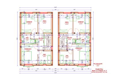 Chisoda - Duplex cu 5 camere despartit prin camera tehnica - 19