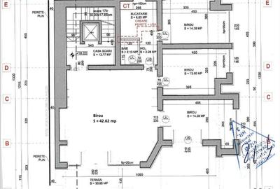 Inchiriere spatiu amenajat, suprafata 110 mp + terasa 35 mp, Comision 0% - 9