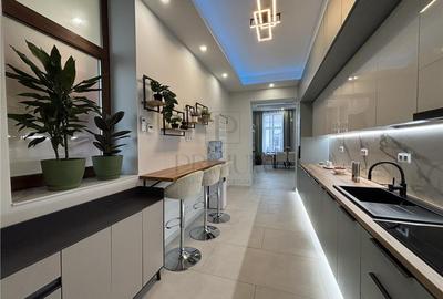 CENTRAL - 2 CAMERE - ETAJUL 1 - INCALZIRE IN PARDOSEALA - RENOVAT LUX - CLADIRE - 2