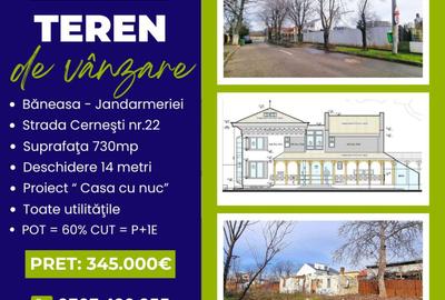 Vanzare teren intravilan 730mp Baneasa – Vatra Noua - Strada Cernesti, nr. 22 - 1