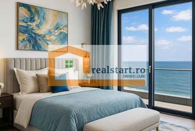 Vedere frontala la Mare, Prima linie, Penthouse tip Duplex, bloc Boutique - 22