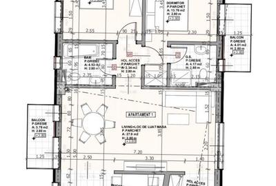 Apartament 3 camere de vanzare in Someseni, Cluj Napoca - 6