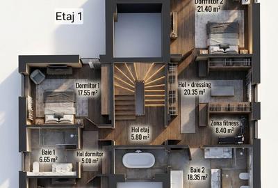 Casa la rosu cu autorizatie valabila in Hemeius - Fantanele - 9