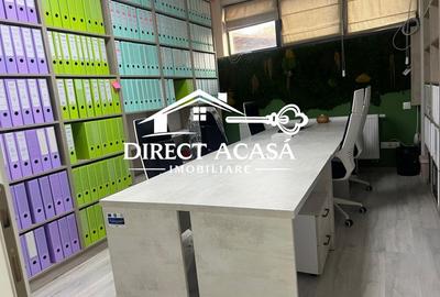 Spatiu birou 220 mp, mobilat utilat, parter, 8 incaperi - 50