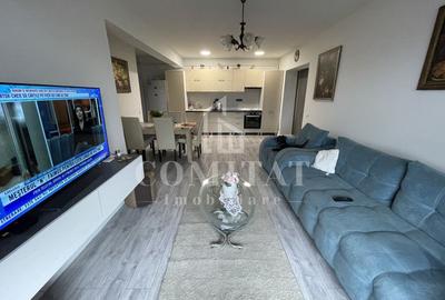 Apartament cu 2 camere semidecomandat, mobilat în Florești