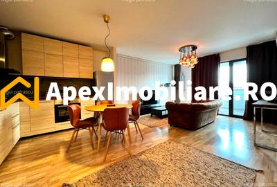 Apartament cu 2 camere semidecomandat, mobilat în Barbu Văcărescu