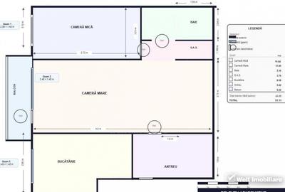 Apartament 2 camere de vanzare in Grigorescu, Cluj Napoca - 5