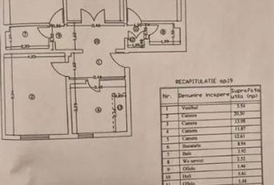 Apartament 4 Camere,Doamna Ghica,DECOMANDAT,2 bai,2 balcoane,Liber - 7