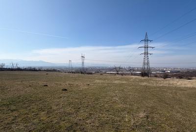 Teren extravilan 4.400 mp in Sibiu - deschidere 30 ml - 2
