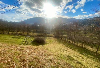 Teren in sat, cu fundație casa P+1, vedere largă, lângă rău - 11