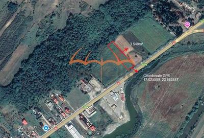 Teren de vanzare  in Gherla, Strada Clujului 3.549m²/110€ m² - 3