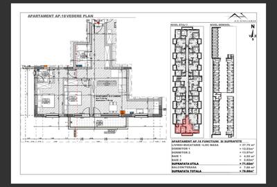 Ansamblu rezidential exceptional cu apartamente de 2 si 3 camere, zona CETATII - 2
