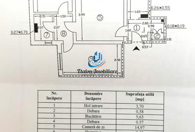 Apartament 3 camere semidecomandat, etaj 1, Piata Darmanesti - 7