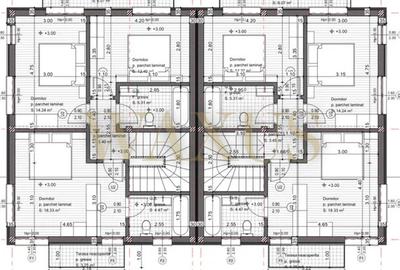 Duplex Semifinisat - 5 camere - 120mp - 375mp ST - Chinteni - 3