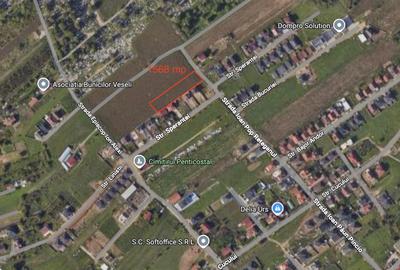 Teren intravilan de 1568 mp, în Oncea