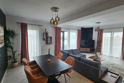 VILE P+M, 5 camere+Teren 300 mp.zona Otopeni, COMPLEX CU PISCINA-COMISION 0% - 8