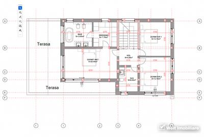 Teren intravilan autorizat, 780 mp, zona Sun Garden – Baciu. Proiect casa inclus - 4
