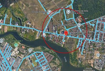 Teren Construcții intravilan de 5045 mp, în Sisești