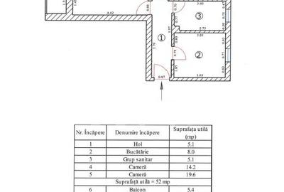 Apartament modern- 2 camere, etaj 1-decomandat, loc de parcare - Tractorul - 17
