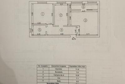 2 camere 51 mp / Mobilat /Loc parcare intabulat– Capat Păcurari /Rediu - 12