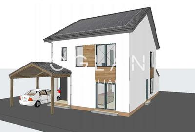 Casa single eficienta energetic, curte 320 mp, comision 0% - 15