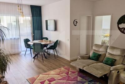 Apartament cu 3 camere semidecomandat, mobilat în Florești