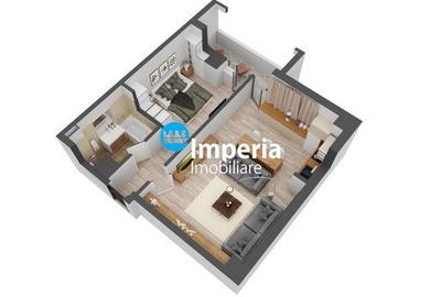 Apartament cu 2 camere Bloc Nou - INTABULAT zona CUG - 1