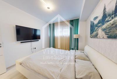 Apartament cu 3 camere, 71mp utili+balcon 12mp, loc de parcare - 12