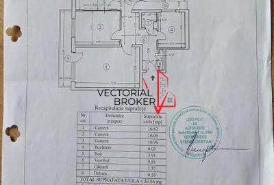 Apartament et.2 in bloc reabilitat- Intersectia Doamna Ghica planul doi - 1