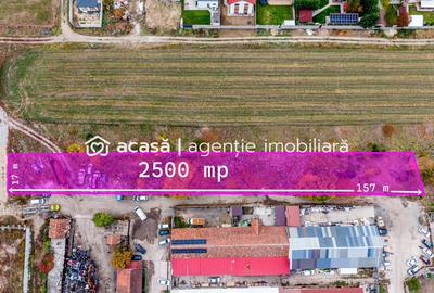 Teren de 2500 mp, cu posibilitate de parcelare în Bujac Arad - 1