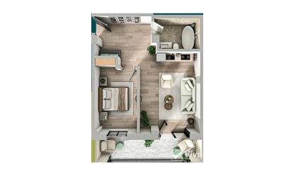 REVÂNZARE Apartament 2 camere finalizat și intabulat 50 mp, ESQ Village 3 - Gala - 13