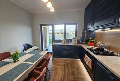 Duplex nou, 5 camere, P+E, cu perete despărțitor dublu, Dumbrăvița, comision 0% - 10