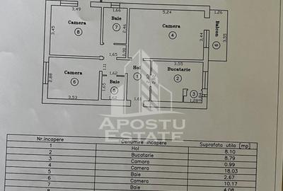 Apartament 3 camere de vanzare, zona Aradului, Timisoara - 9