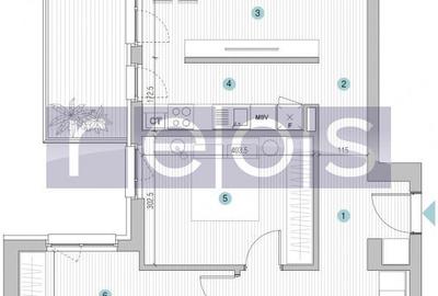 VANZARE APARTAMENT 3 CAMERE | STRAULESTI | 67MP | TERASA | COMPLEX NOU - 19