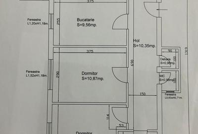 Apartament 3 camere de inchiriat, Calea Bucuresti langa Judetean - 1