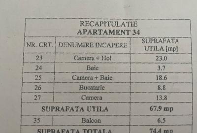 Tatarasi- Kaufland-3 Camere 74mp-bloc nou-intabulat - 8