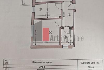 Apartament cu 2 camere de vanzare -Pacii-cu centrala-mobilat si utilat - 14