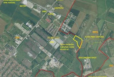 De Vanzare Teren Intravilan Gradiste Centura DN7 Arad - 1