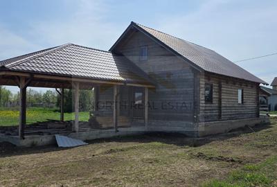 Cabana de vânzare din lemn masiv Mihăilești | 400 mp teren -Potențial investiție - 7