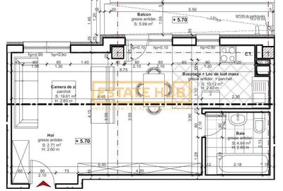 Apartament nou 1 camera | Str Dorobantilor | Comision 0% - 12