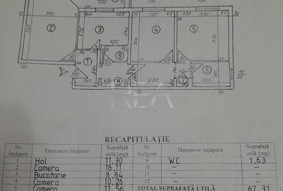 Apartament 3 Camere - Rahova -Dunavat - 15